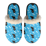 Dachshund Printed Winter Slippers by Dach Everywhere - Vysn