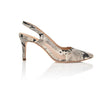 Dance Natural Printed Wild Snake/Clear Mesh by Joan Oloff Shoes - Vysn