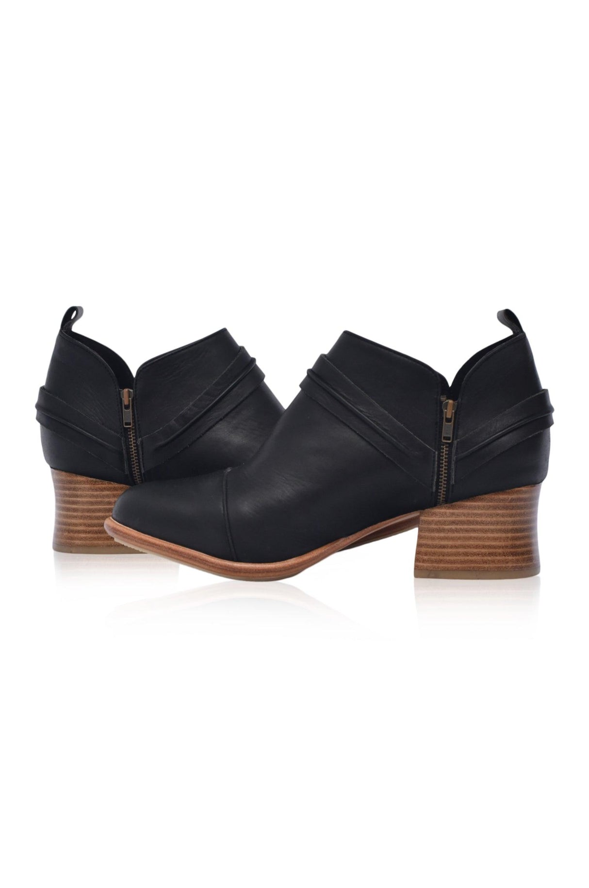 Dasha Low Ankle Booties by ELF - Vysn