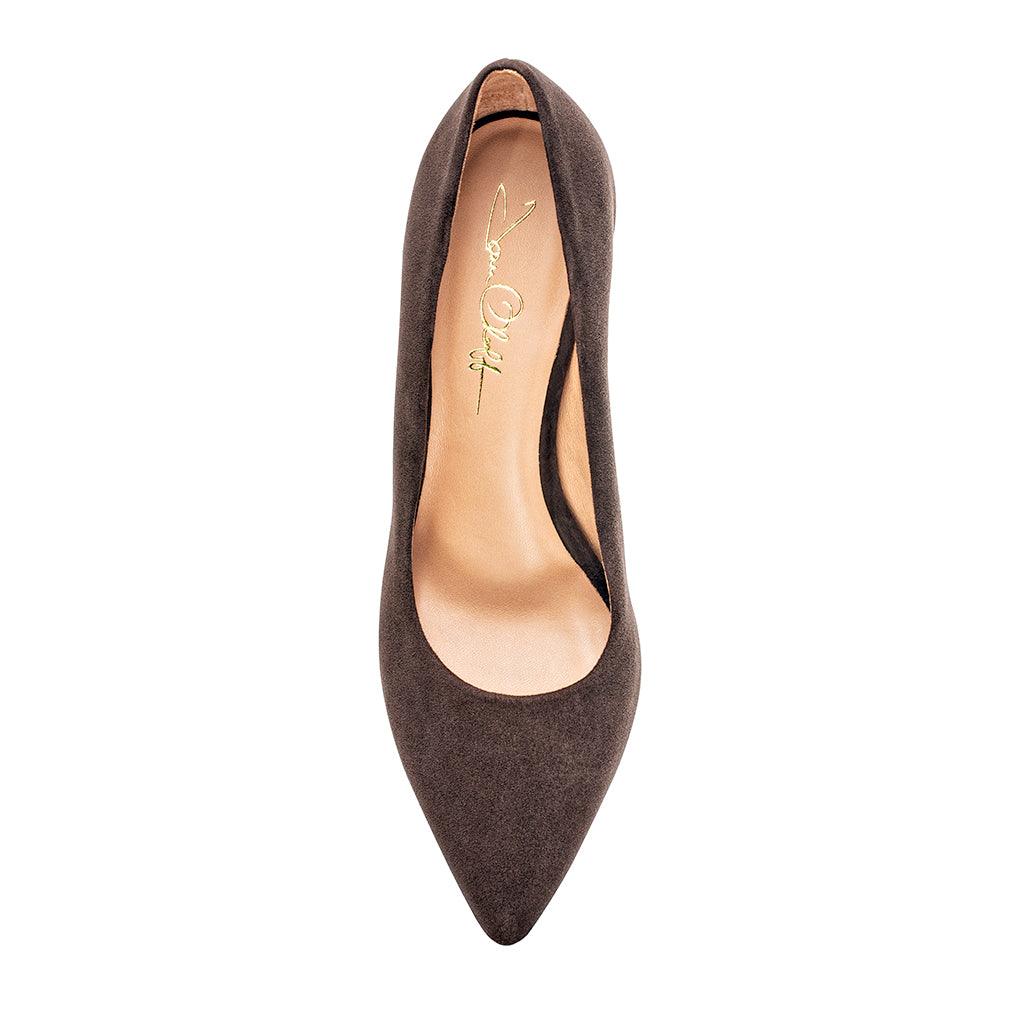 Deborah 2.0 Cafe Kid Suede by Joan Oloff Shoes - Vysn