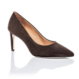 Deborah 2.0 Cafe Kid Suede by Joan Oloff Shoes - Vysn