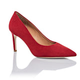 Deborah 2.0 Red Hot Kid Suede by Joan Oloff Shoes - Vysn