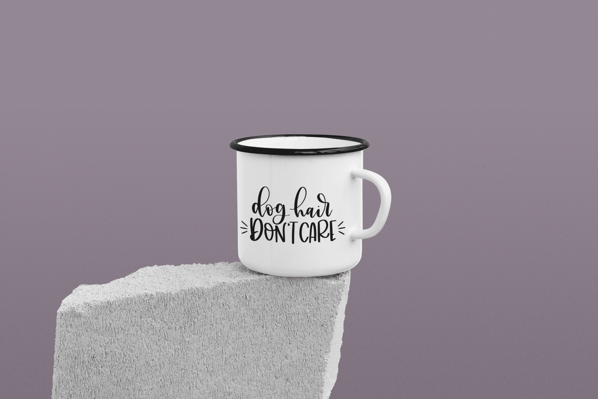 Dog Hair Dont Care Dog Mom Mug by WinsterCreations™ Official Store - Vysn