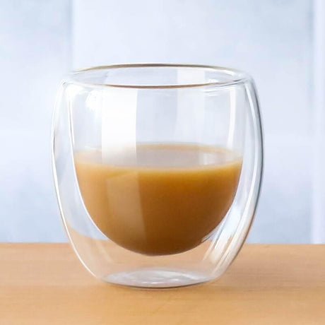 Double Wall Glass Mug by Blak Hom - Vysn