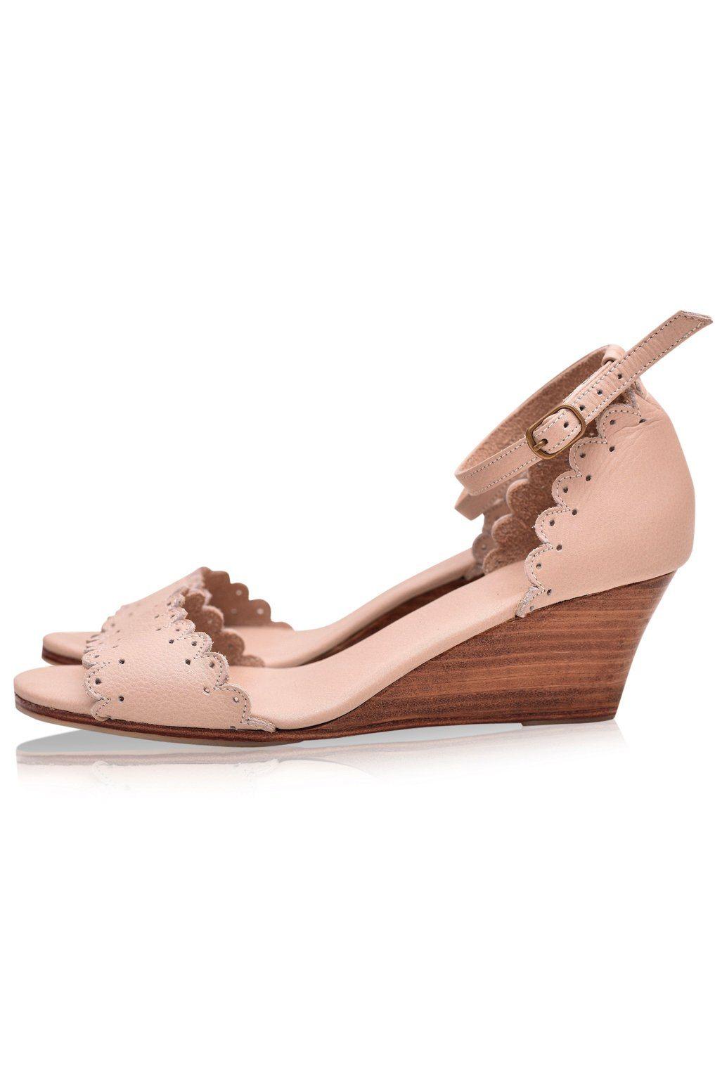 Dreamland Leather Wedges by ELF - Vysn