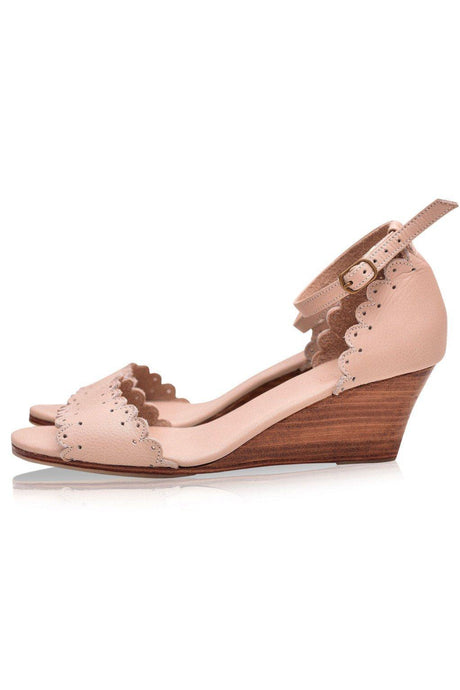 Dreamland Leather Wedges by ELF - Vysn