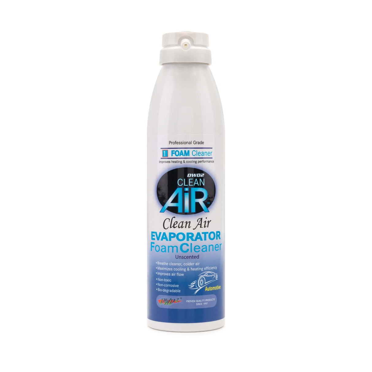 DWD2 Clean AIR® Premium Foaming Automotive Evaporator Coil Cleaner by The DWD2 System, Inc. - Vysn