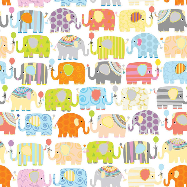 Elephant Parade Baby Gift Wrap by Present Paper - Vysn
