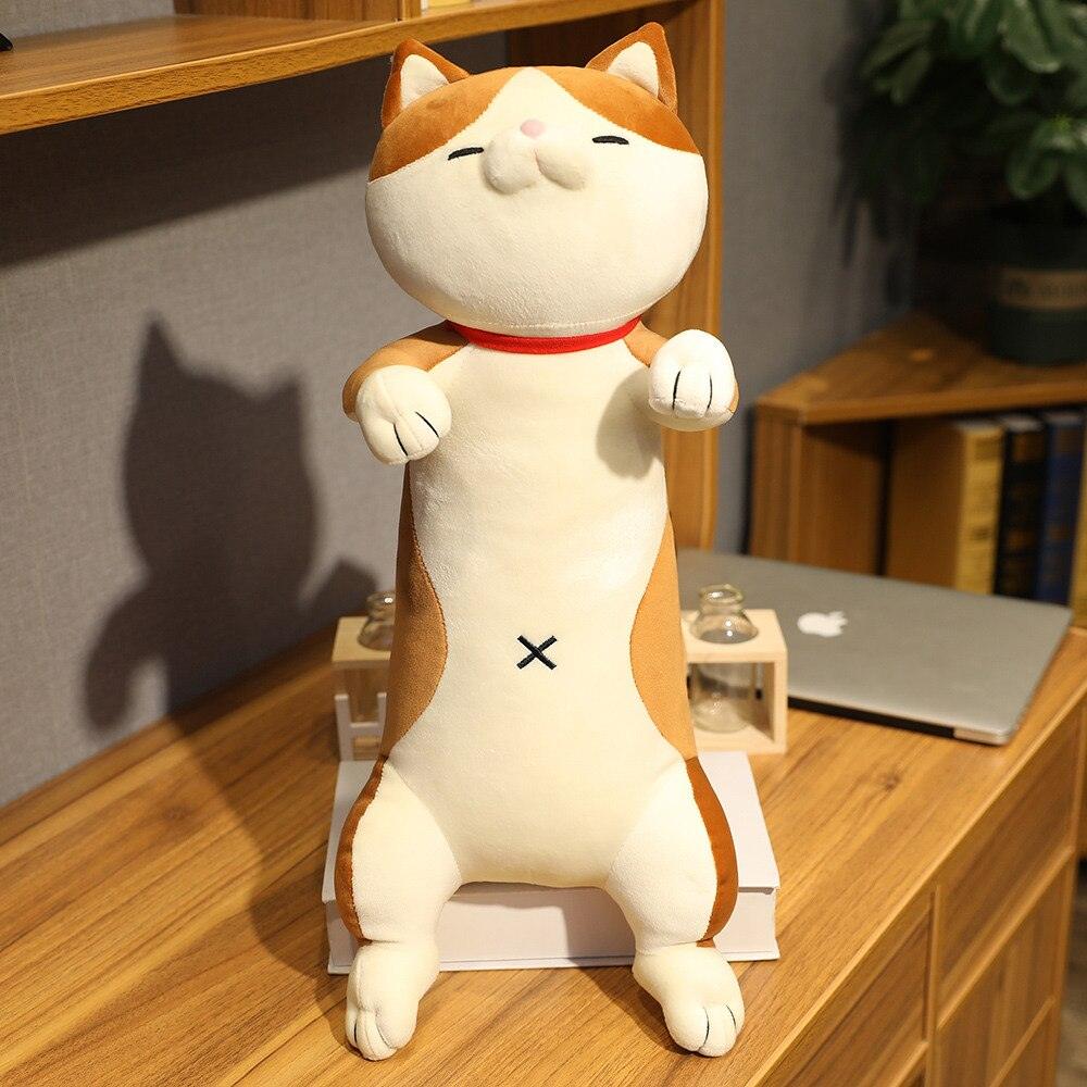 Elongated Shiba/Cat Plush (3 COLORS, 3 SIZES) by Subtle Asian Treats - Vysn