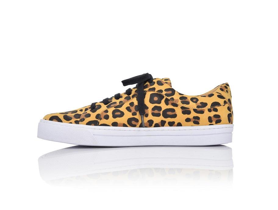 Equality Leopard Kid Suede by Joan Oloff Shoes - Vysn