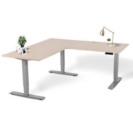 Executive Standing Corner Desk - L Shaped by EFFYDESK - Vysn