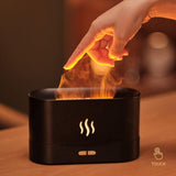 Fireplace Flame-Effect Humidifier Lamp by Multitasky - Vysn