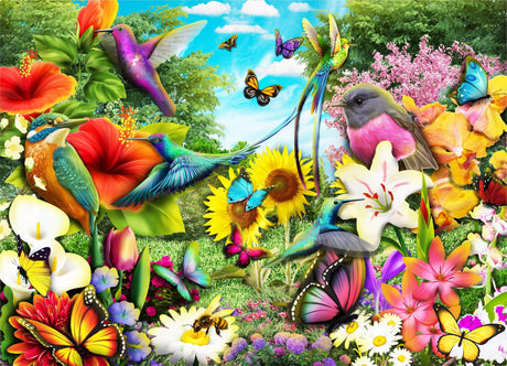 Flower Garden Jigsaw Puzzles 1000 Piece by Brain Tree Games - Jigsaw Puzzles - Vysn