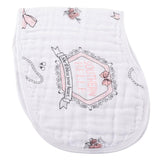 Gift Set: Southern Belle Baby Muslin Swaddle Blanket and Burp Cloth/Bib Combo by Little Hometown - Vysn