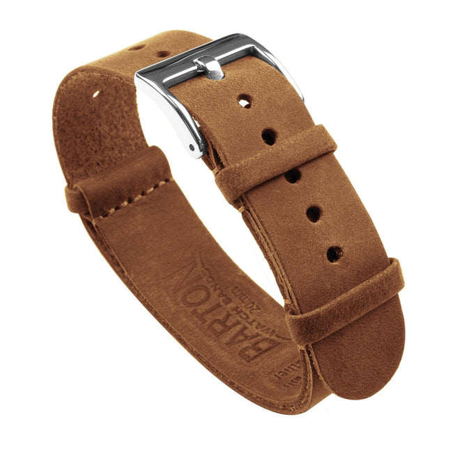 Gingerbread Brown | Leather NATO® Style by Barton Watch Bands - Vysn