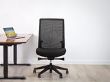 GrinChair - Ergonomic Armless Chair by EFFYDESK - Vysn