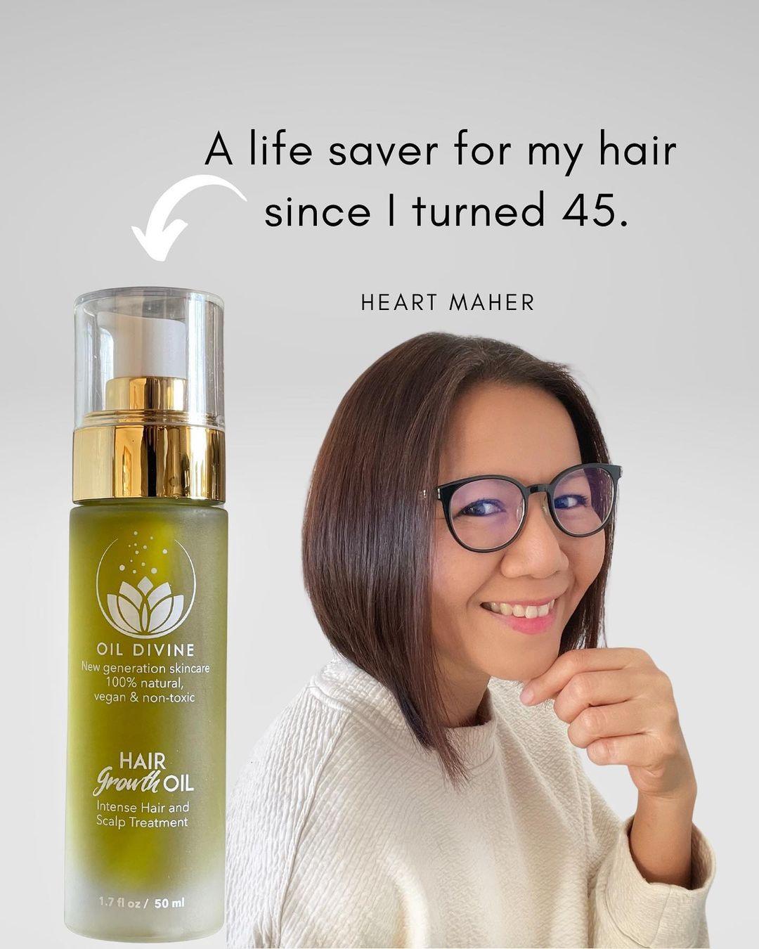 Hair Growth Oil, Pre-Shampoo Scalp Treatment by Oil Divine - Vysn