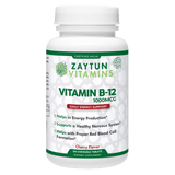 Halal Vitamin B-12 Chewable Tablets by Zaytun Vitamins - Vysn