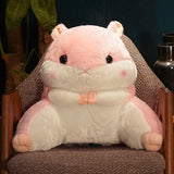 Hammy Plushie/Back Cushion (with Blanket + Hand Warmer) by Subtle Asian Treats - Vysn