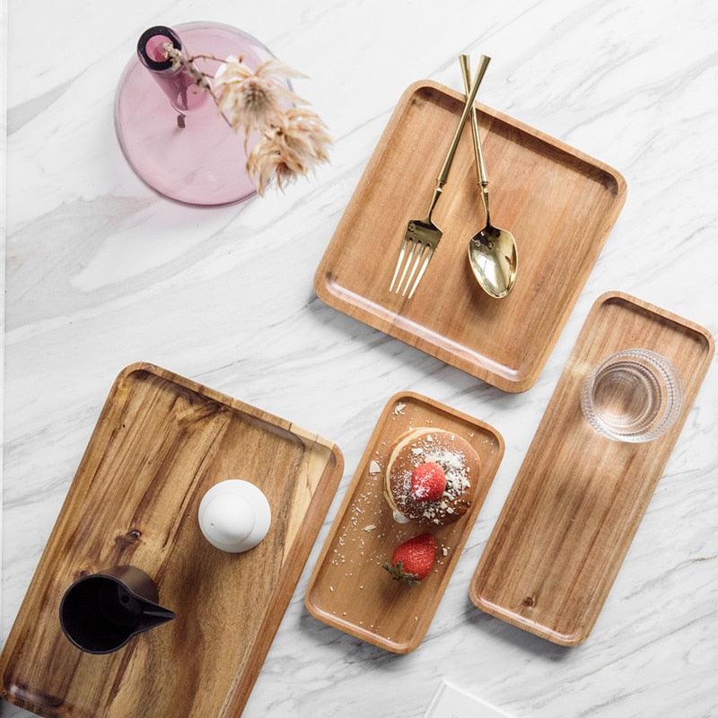 Handmade Wood Dishes/Tray by Blak Hom - Vysn