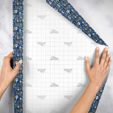 Hanukkah Greetings Gift Wrap by Present Paper - Vysn