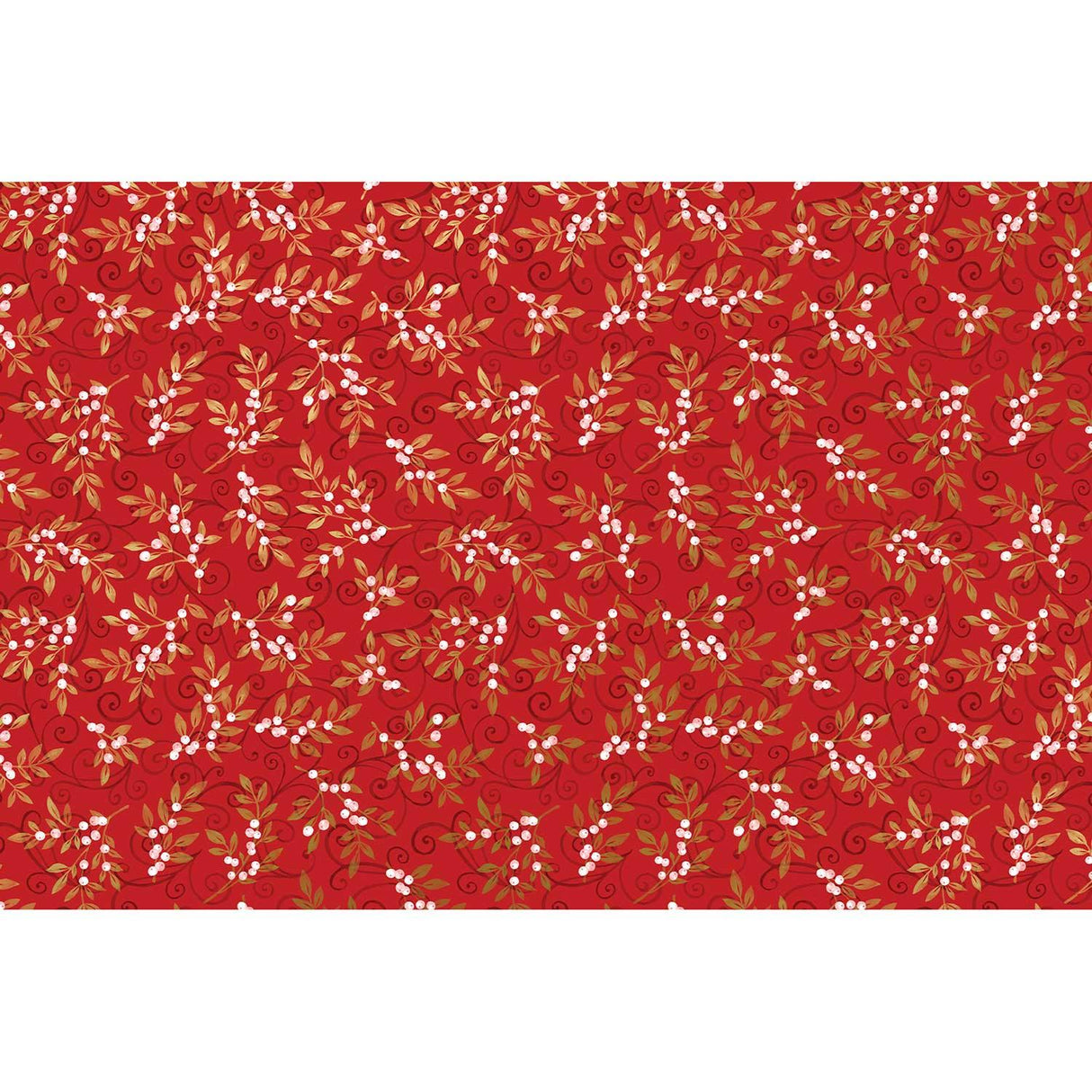 Holiday Floral 20" x 30" Christmas Gift Tissue Paper by Present Paper - Vysn