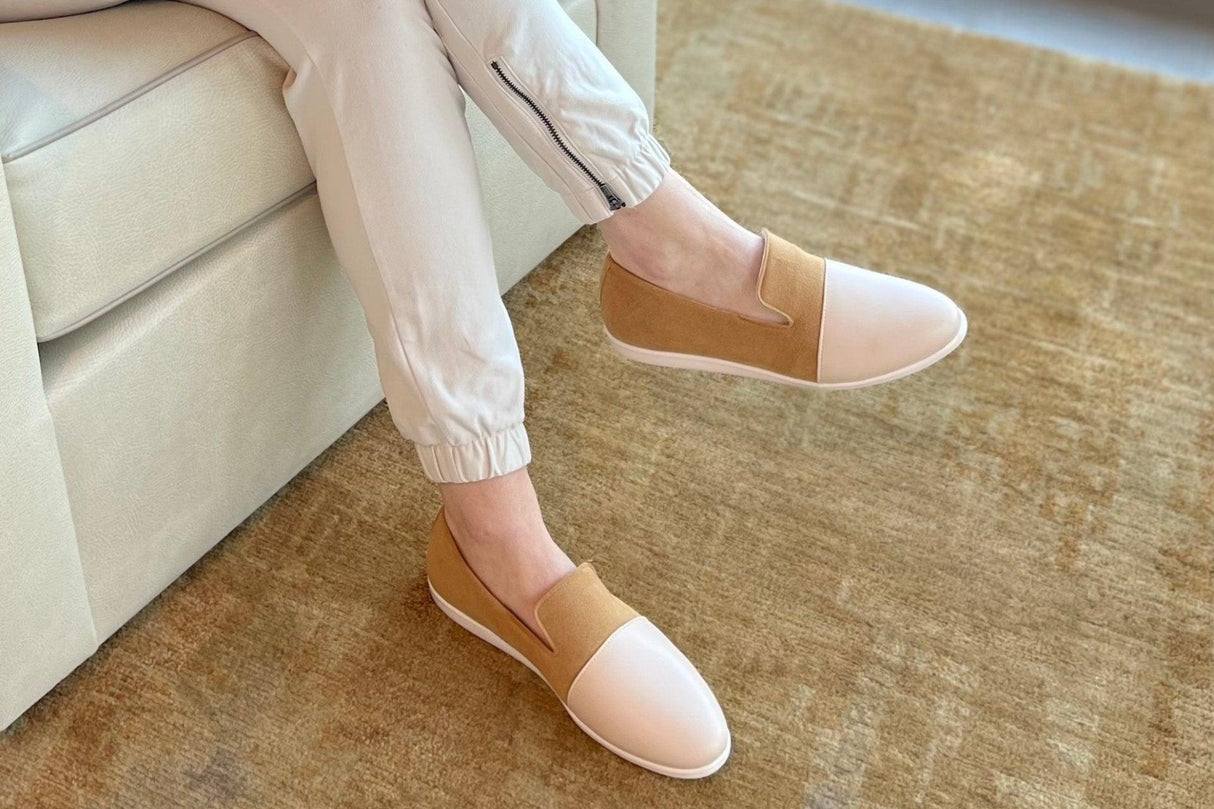 House Loafers | Blush Cinnamon by Dooeys - Vysn