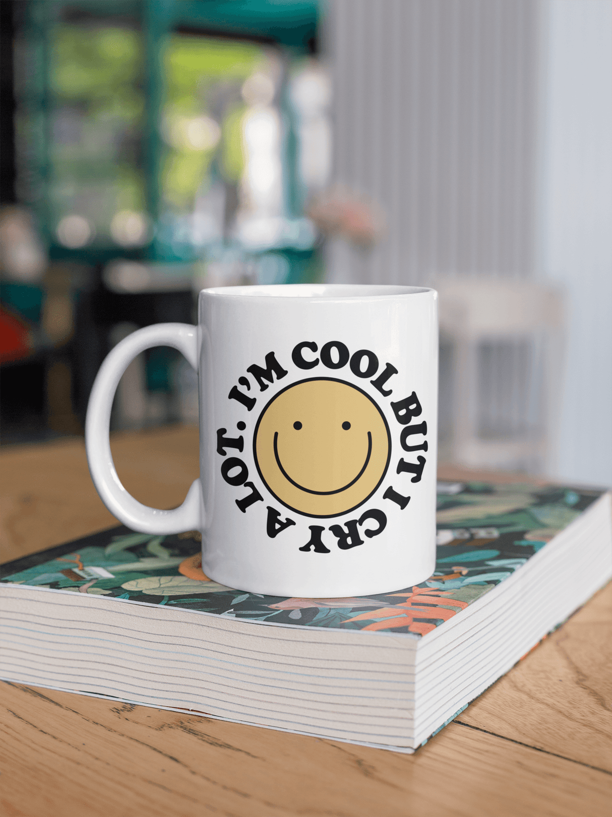 I'm Cool but I Cry Alot Mug by Quirky Crate - Vysn