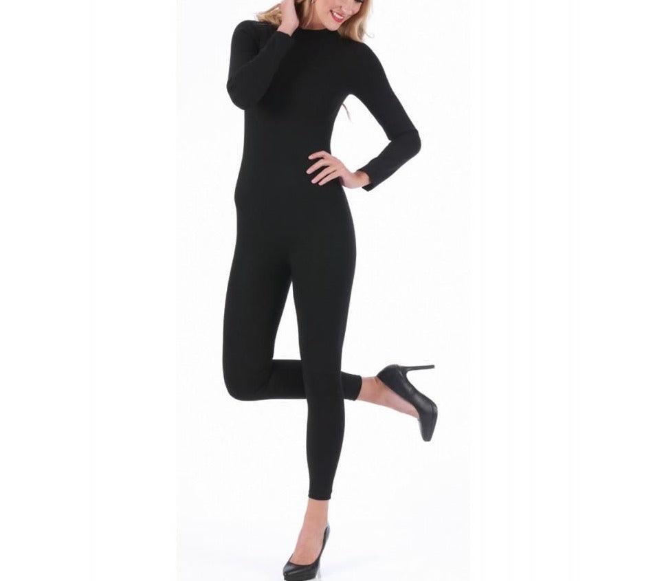 InstantFigure Mock Neck Pant Jumpsuit 16919P by InstantFigure INC - Vysn