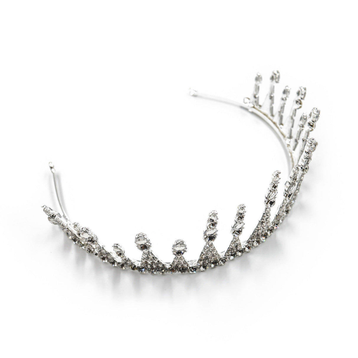 Jazz Age Skyscraper Tiara in Silver by The Bullish Store - Vysn