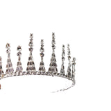 Jazz Age Skyscraper Tiara in Silver by The Bullish Store - Vysn