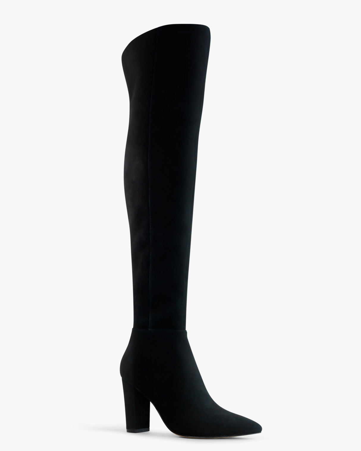 JAZZY black suede by Allegra James - Vysn