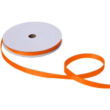 Jillson & Roberts Double-Faced Satin Ribbon, 5/8" Wide x 100 Yards, Orange by Present Paper - Vysn