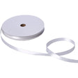 Jillson & Roberts Double-Faced Satin Ribbon, 5/8" Wide x 100 Yards, White by Present Paper - Vysn