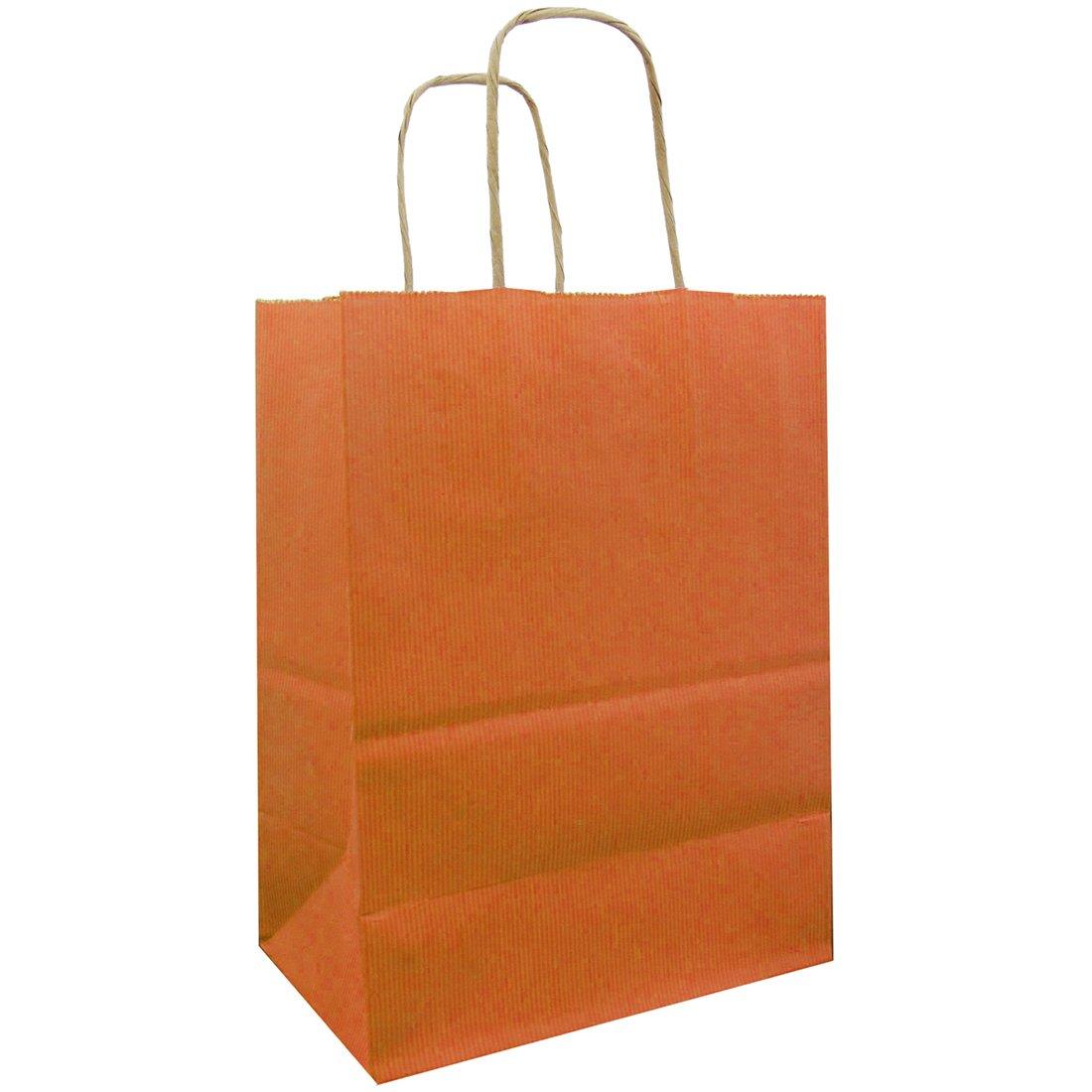 Jillson & Roberts Medium Kraft Bags, Orange by Present Paper - Vysn