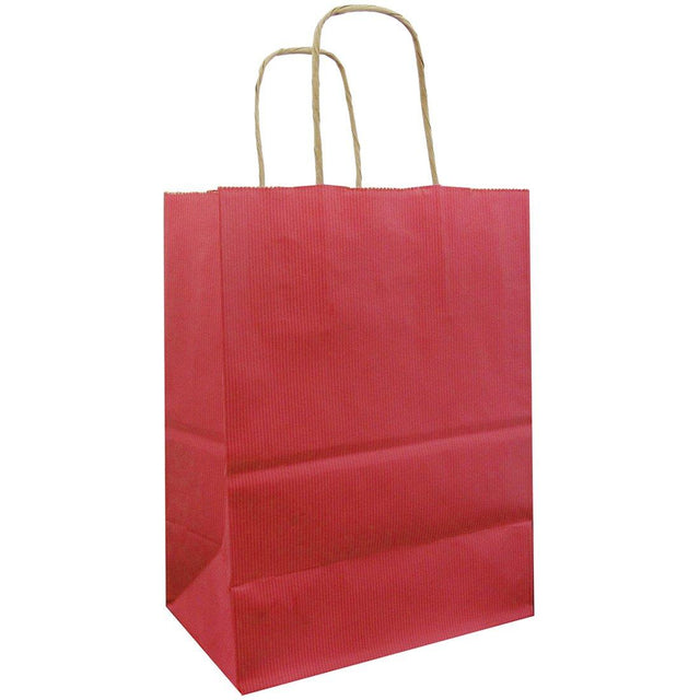 Jillson & Roberts Medium Kraft Bags, Red by Present Paper - Vysn