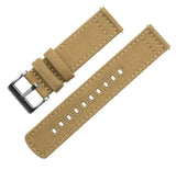 Khaki | Crafted Canvas by Barton Watch Bands - Vysn