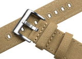 Khaki | Crafted Canvas by Barton Watch Bands - Vysn