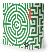 Kikkerland 1000 Piece Labyrinth Puzzle by Quirky Crate - Vysn