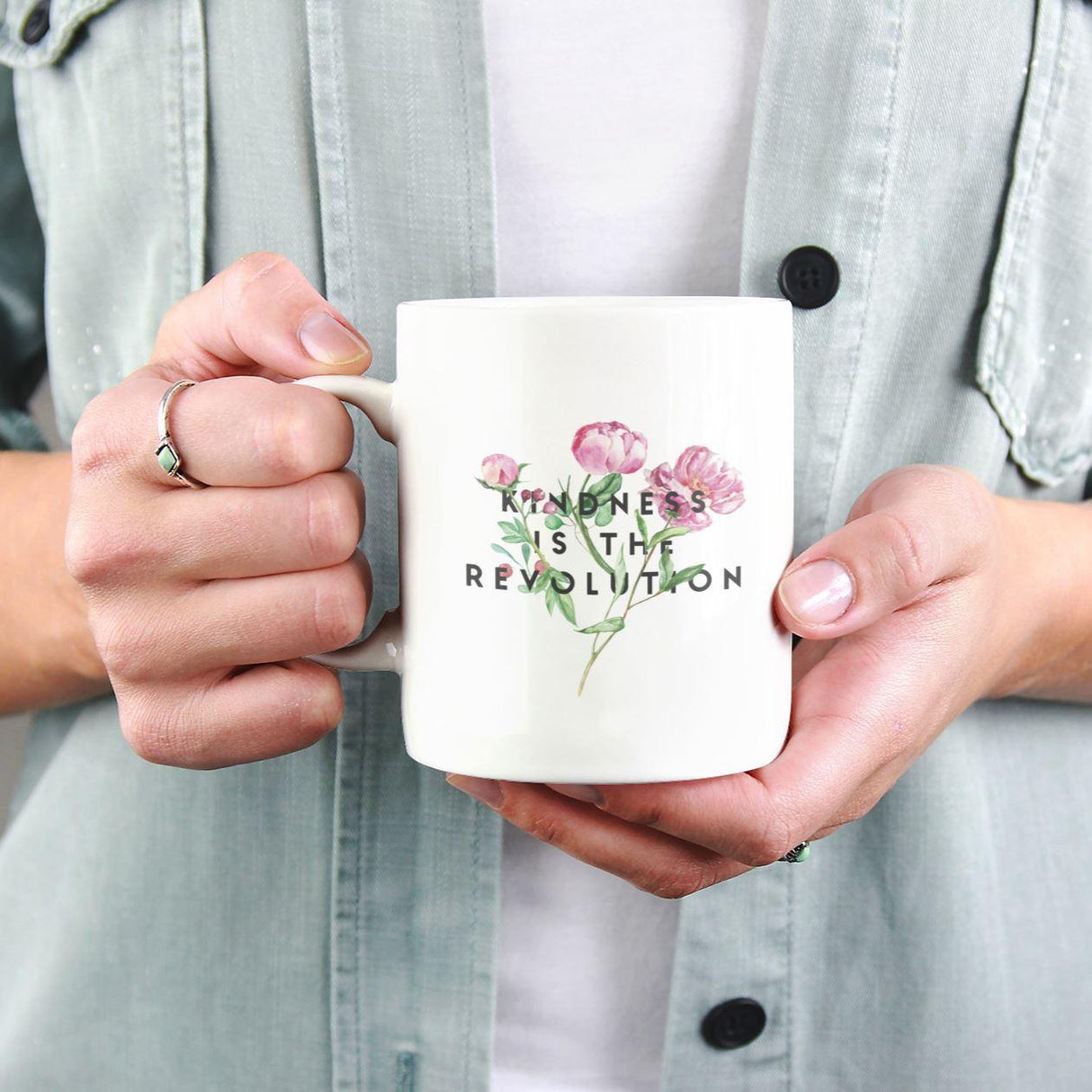 Kindness Is The Revolution | Mug by The Happy Givers - Vysn