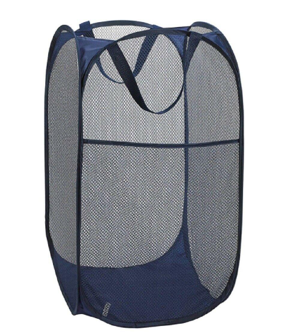 Large Foldable Storage Laundry Hamper Clothes Basket Nylon Laundry Washing Bag by Plugsus Home Furniture - Vysn