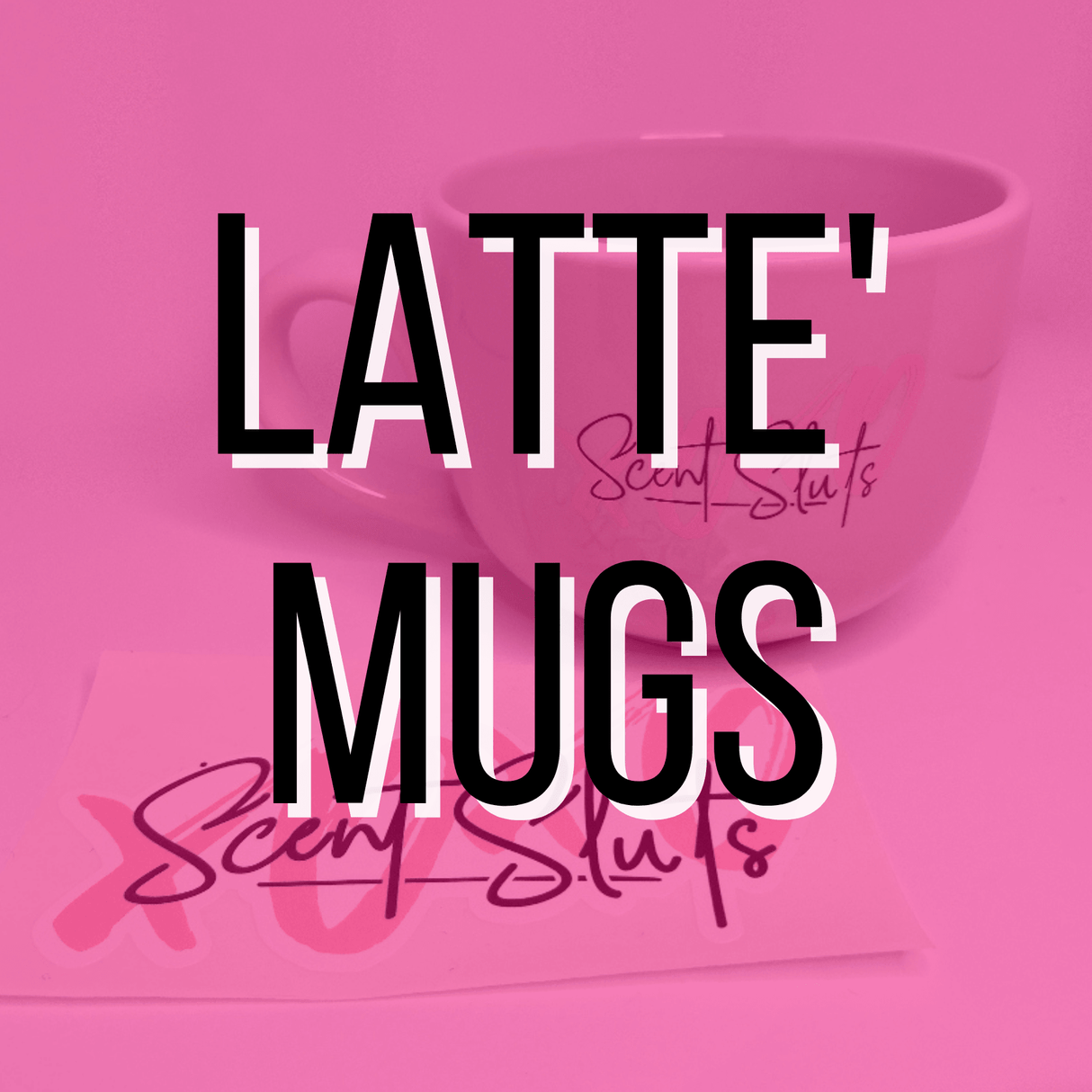 Latte' Mug & Sticker by RetroGlow - Vysn