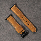 Leather Apple Watch Strap - Classic by Bullstrap - Vysn