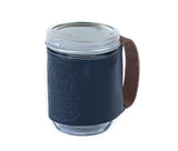 Leather Mason Jar Coozie by Lifetime Leather Co - Vysn