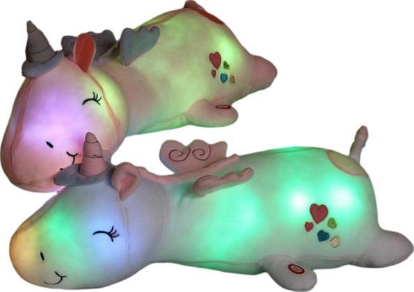 LED Light-Up Unicorn Plushie (3 COLORS, 4 SIZES) by Subtle Asian Treats - Vysn