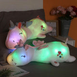 LED Light-Up Unicorn Plushie (3 COLORS, 4 SIZES) by Subtle Asian Treats - Vysn