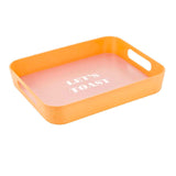 Let's Toast Retro Acrylic Bar Tray | 14" x 10" by The Bullish Store - Vysn