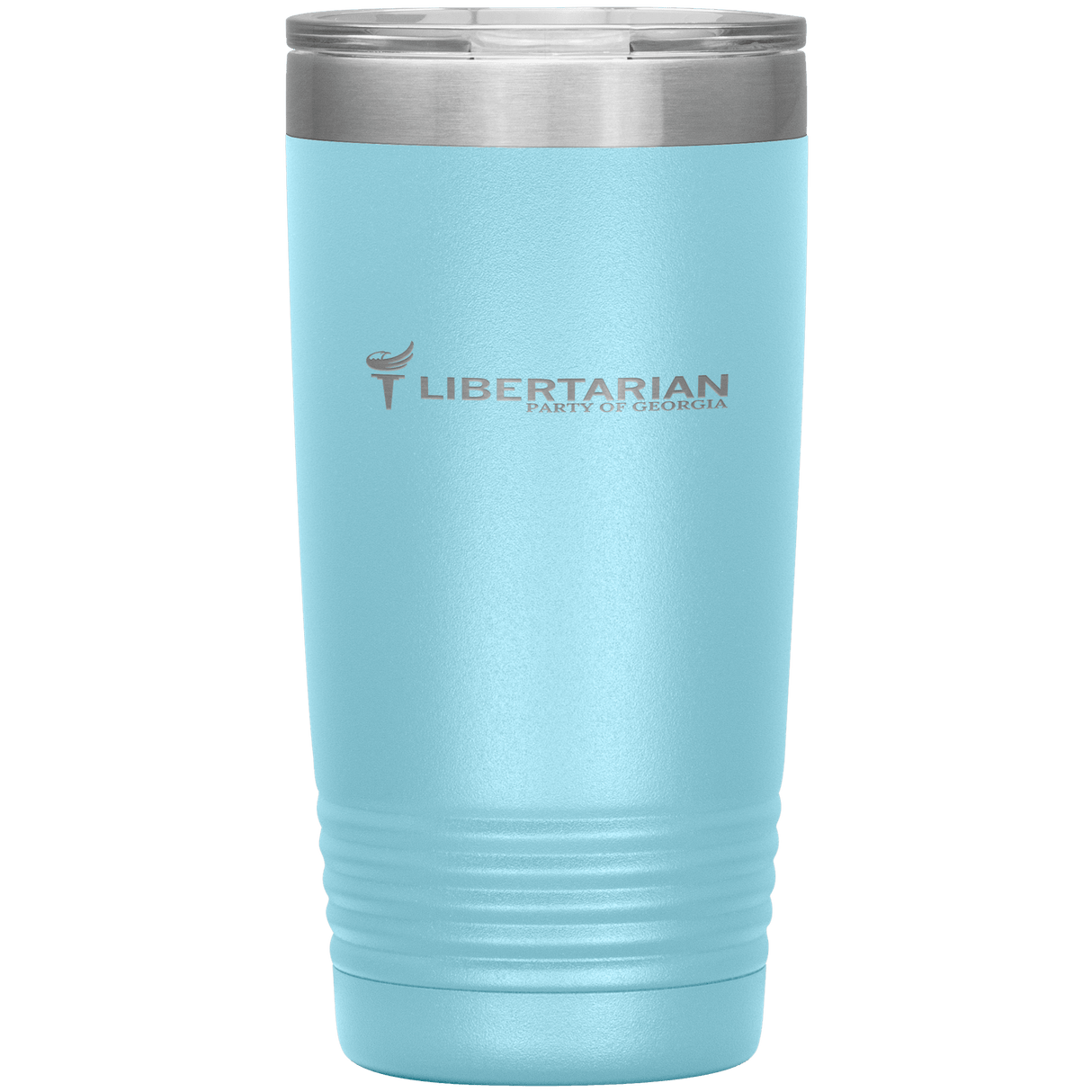 Libertarian Party of Georgia Tumbler 20oz by Proud Libertarian - Vysn