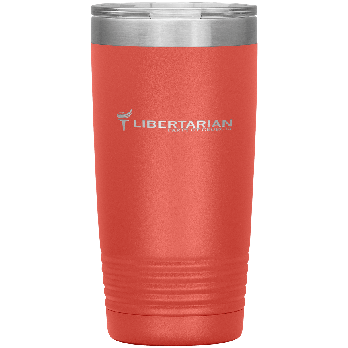 Libertarian Party of Georgia Tumbler 20oz by Proud Libertarian - Vysn