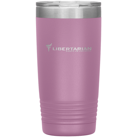 Libertarian Party of Georgia Tumbler 20oz by Proud Libertarian - Vysn